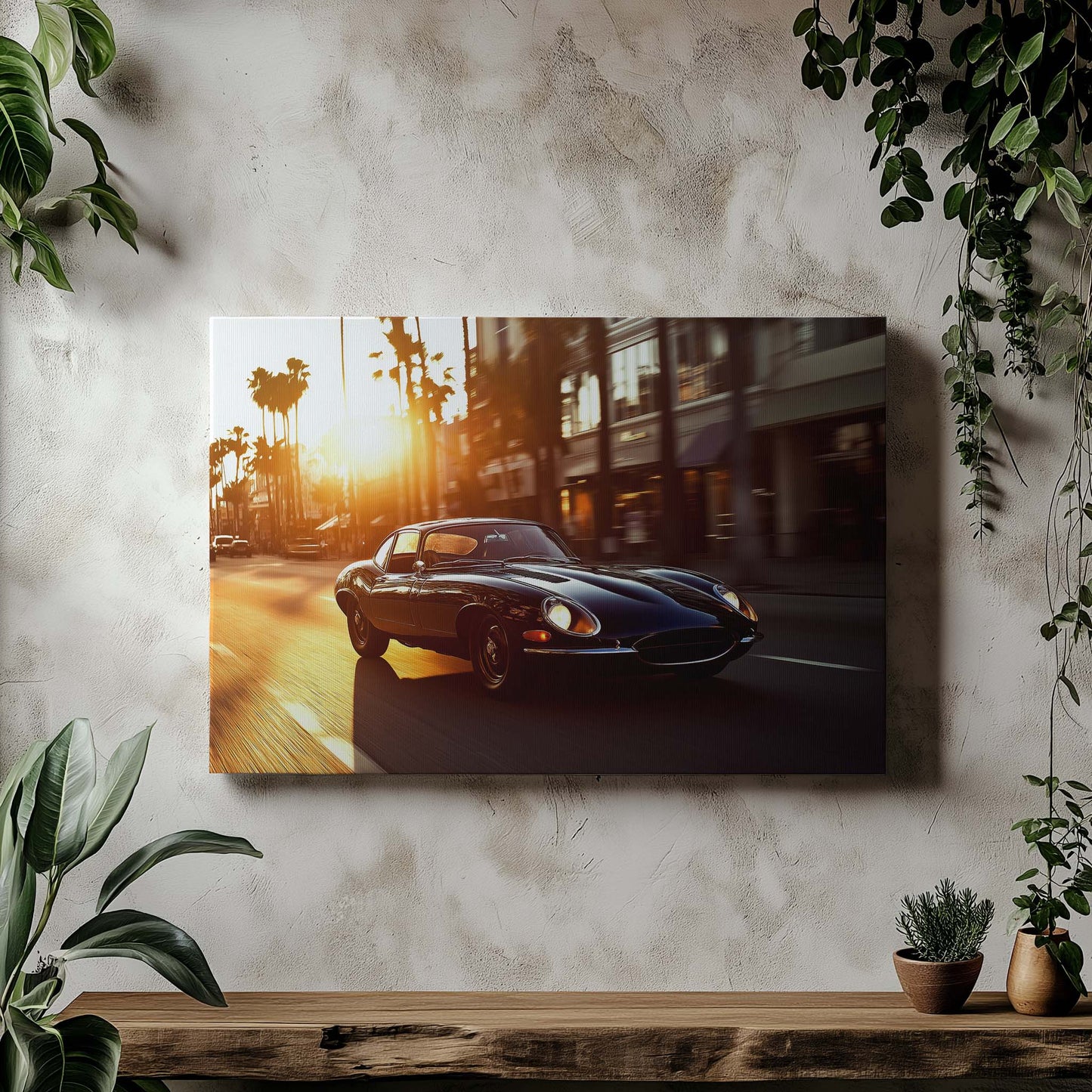 Jaguar E-Type 1961 Sunset