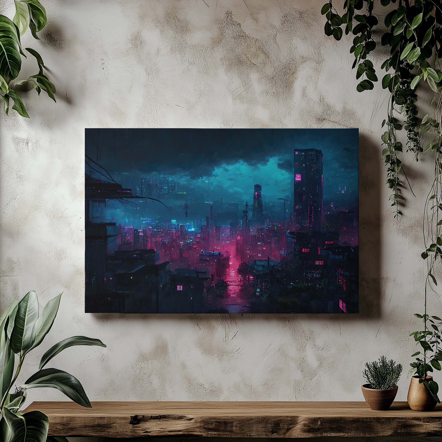 Cyberpunk Downtown