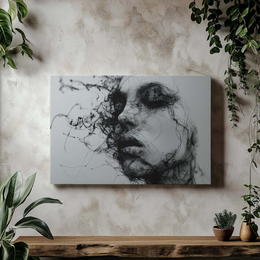 Dust Face Black & White