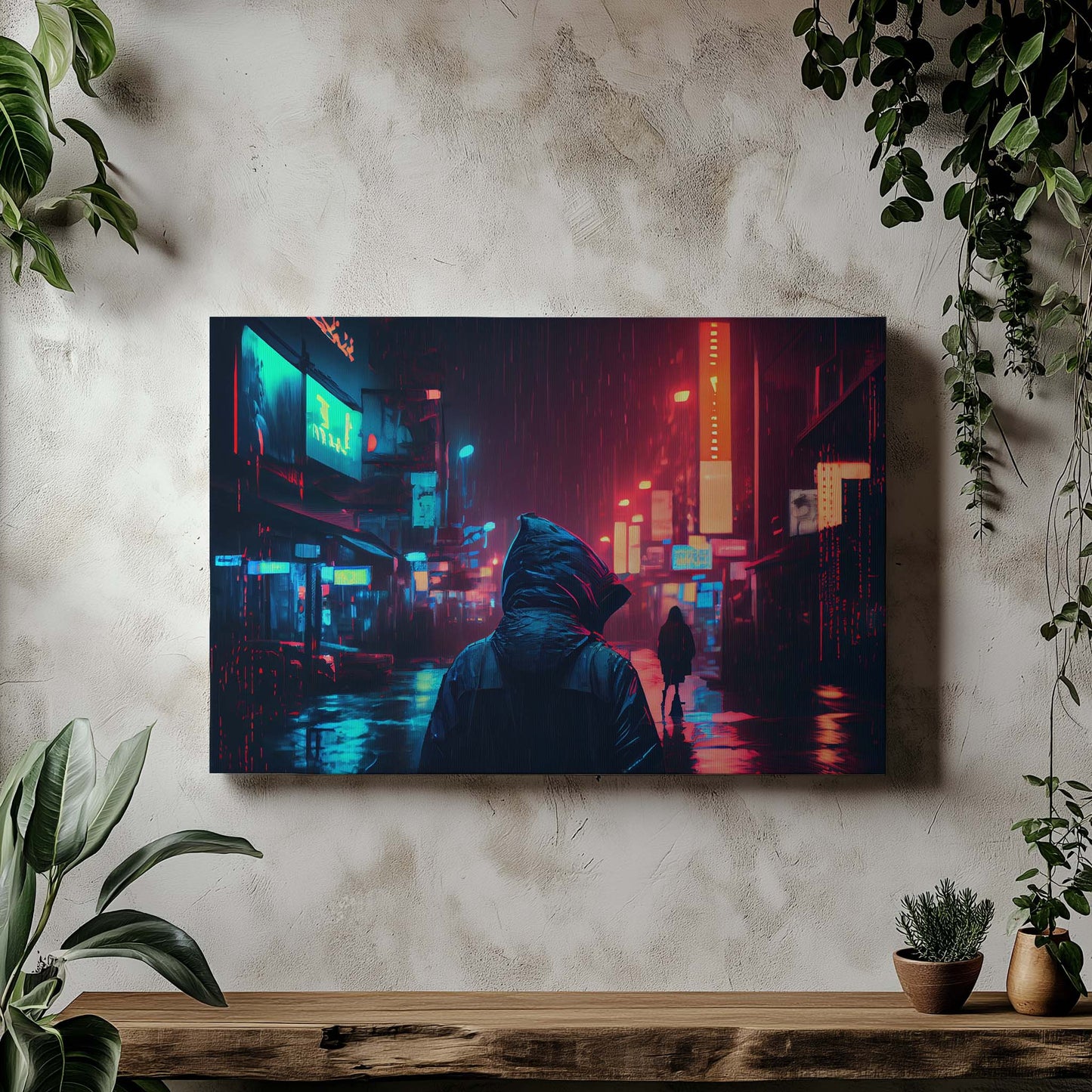 Cyberpunk City Nightlife