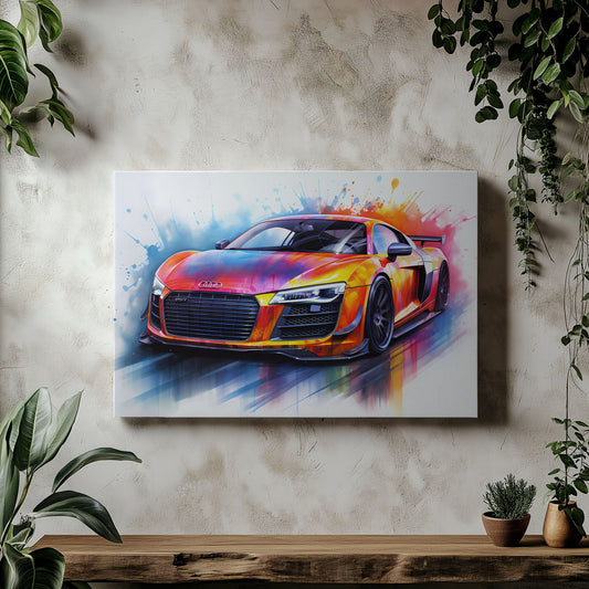 Audi R8 GT Rainbow