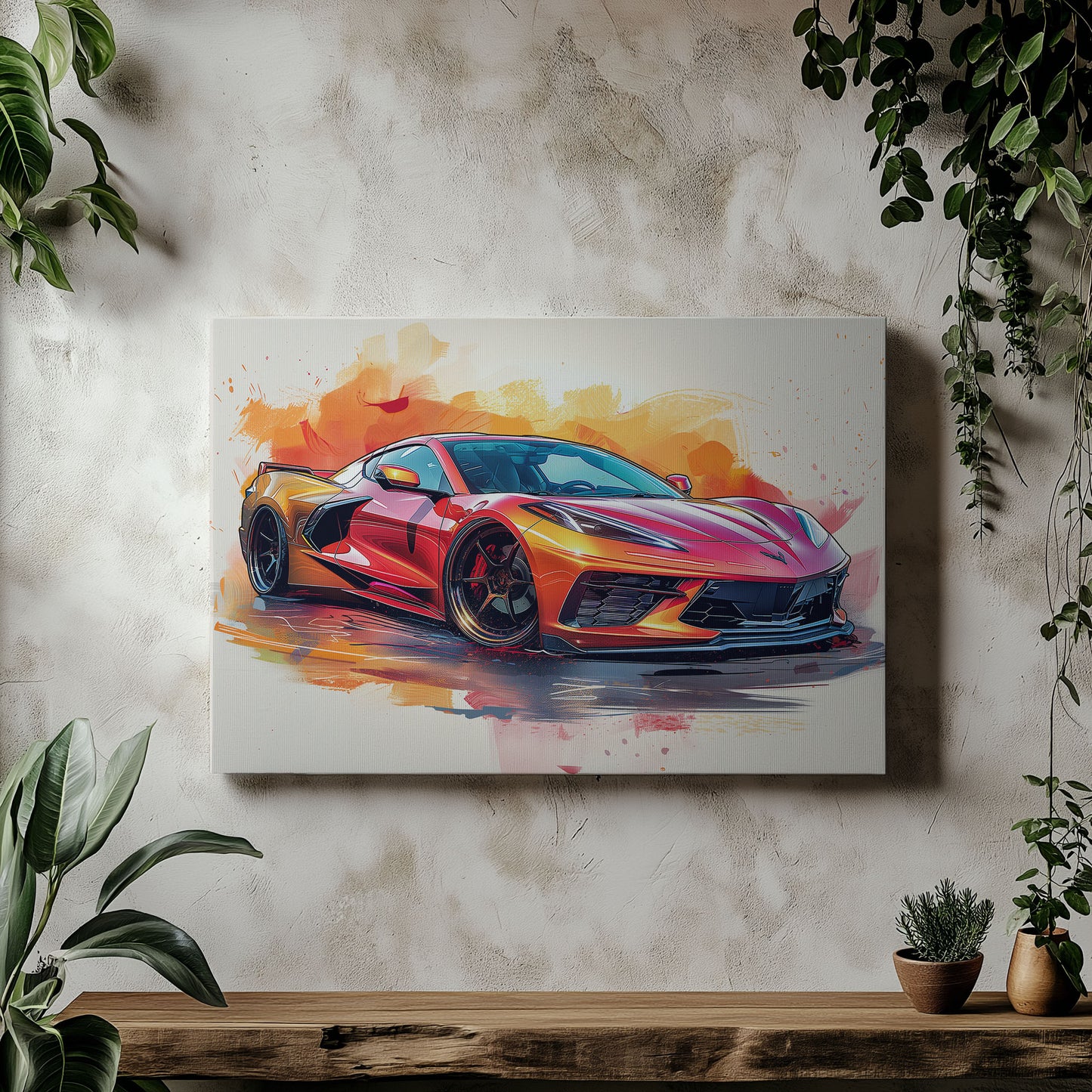 Corvette C8 Sketch