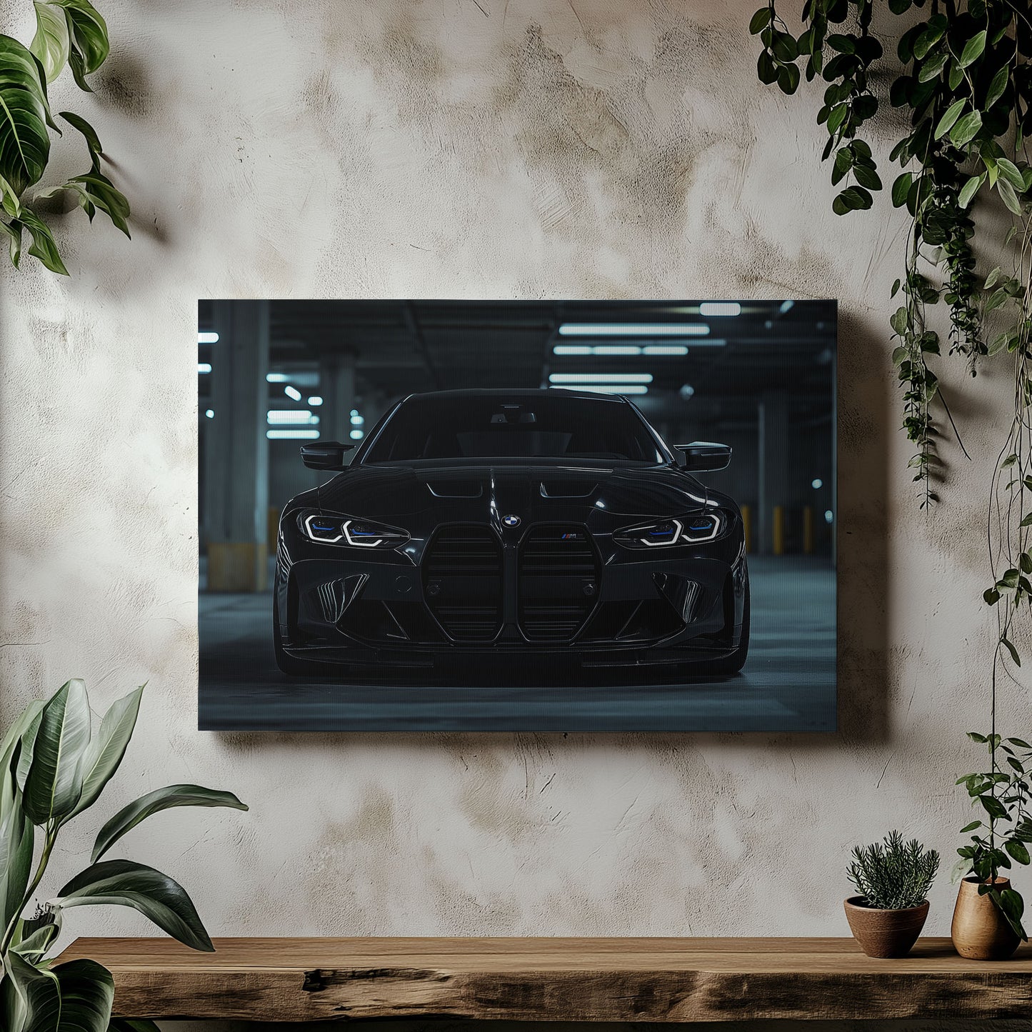 BMW M4 Garage Shooting