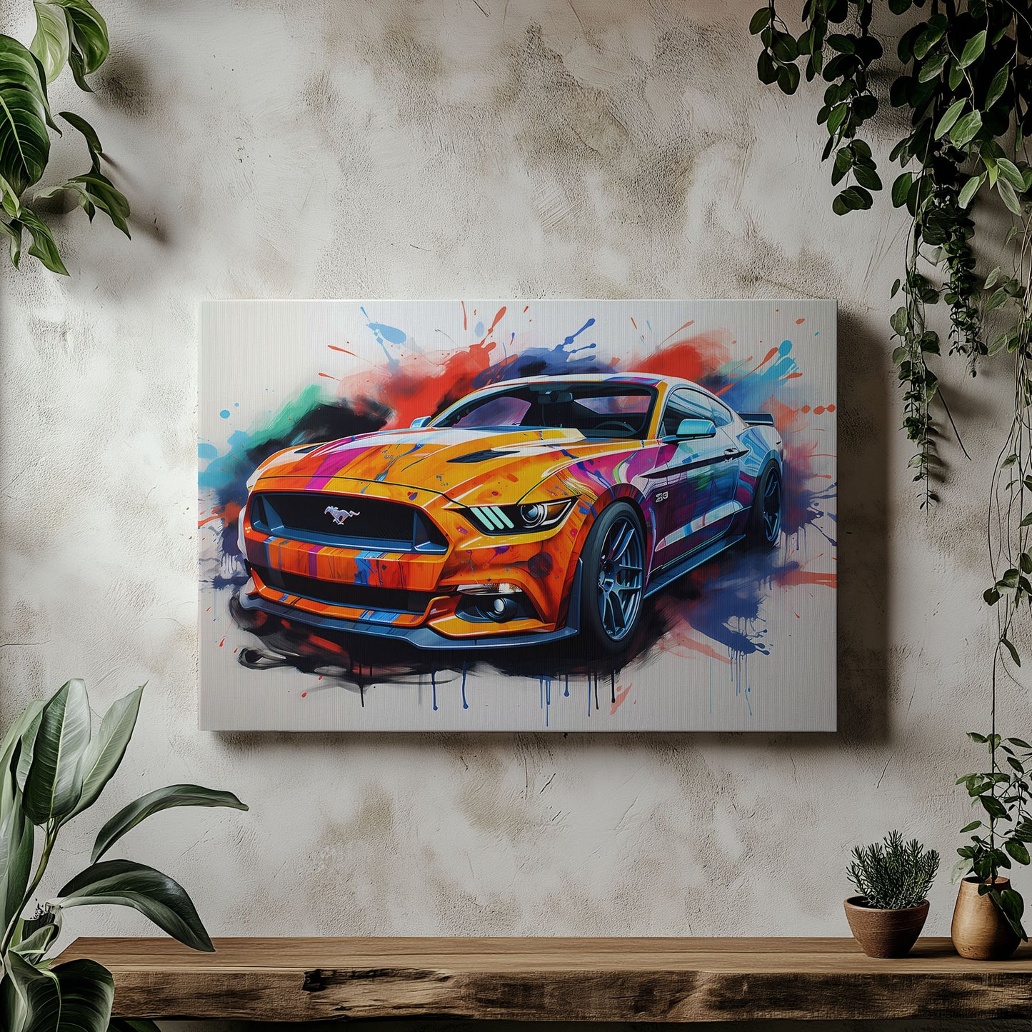Ford Mustang Sketch