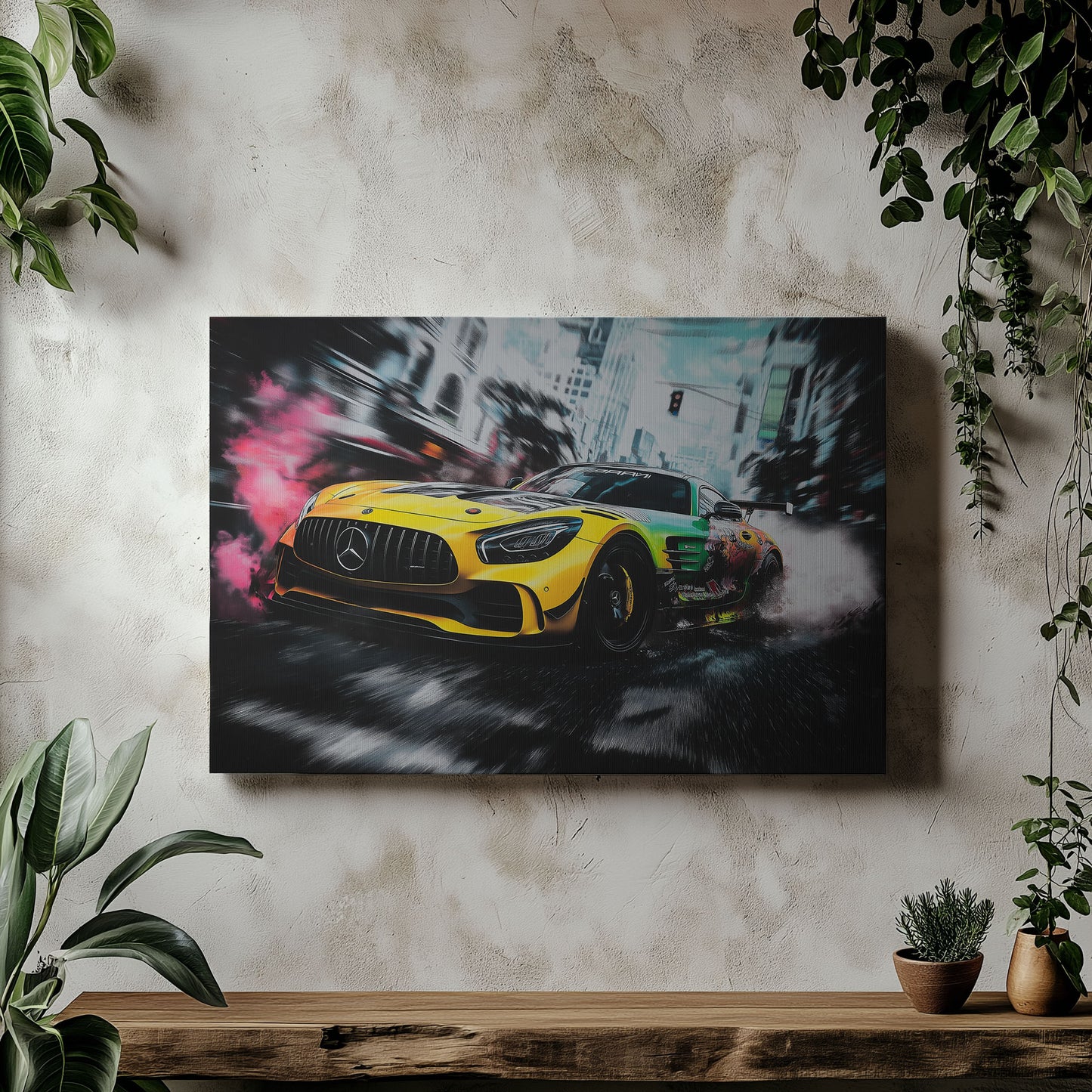 Mercedes AMG GT-R Illustration