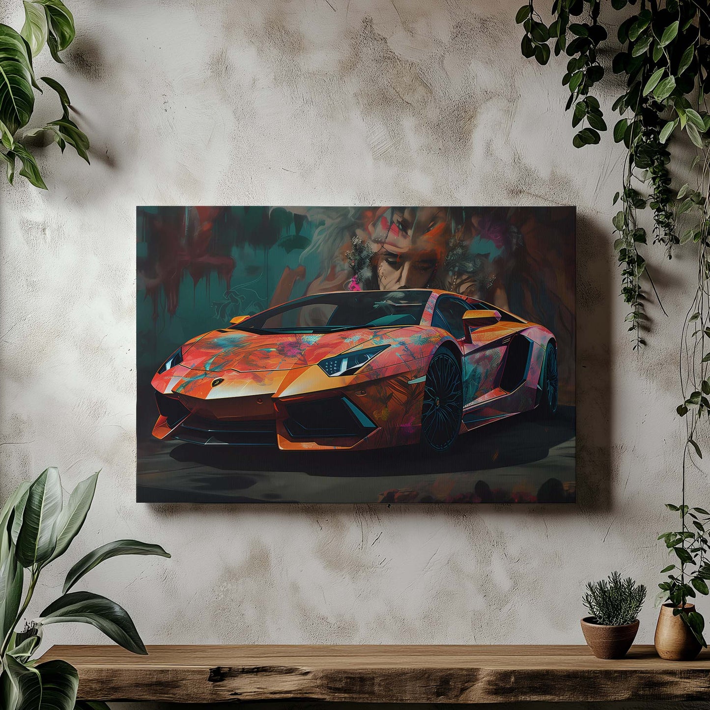 Graffiti Lamborghini