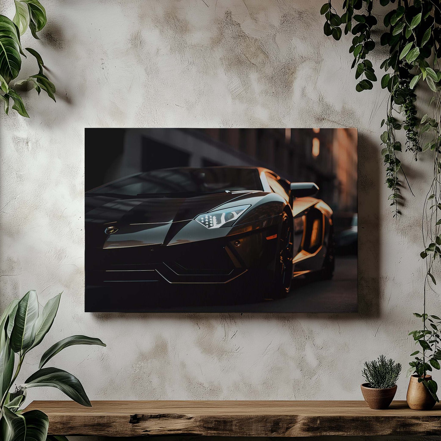 Lamborghini Aventador Close up