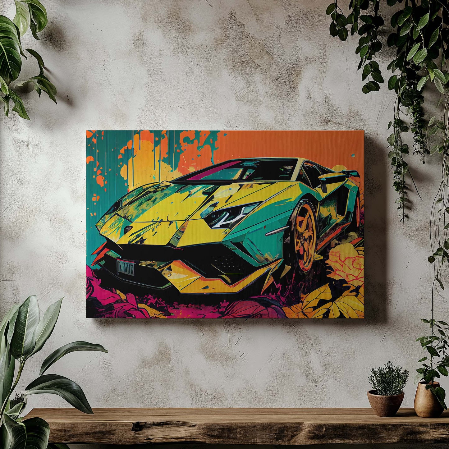 Lamborghini Aventador Color Sketch