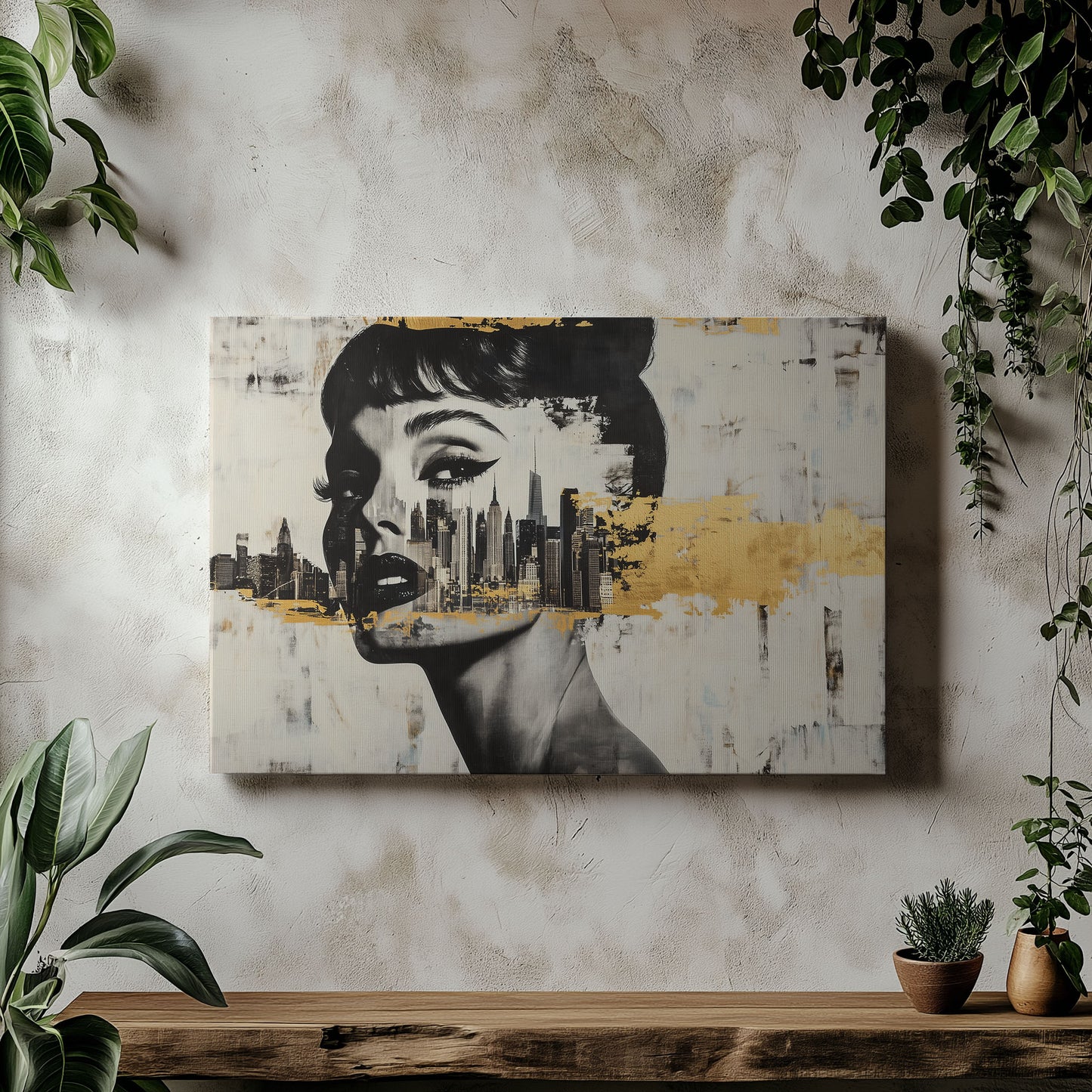 Audrey Hepburn Face Silhouette