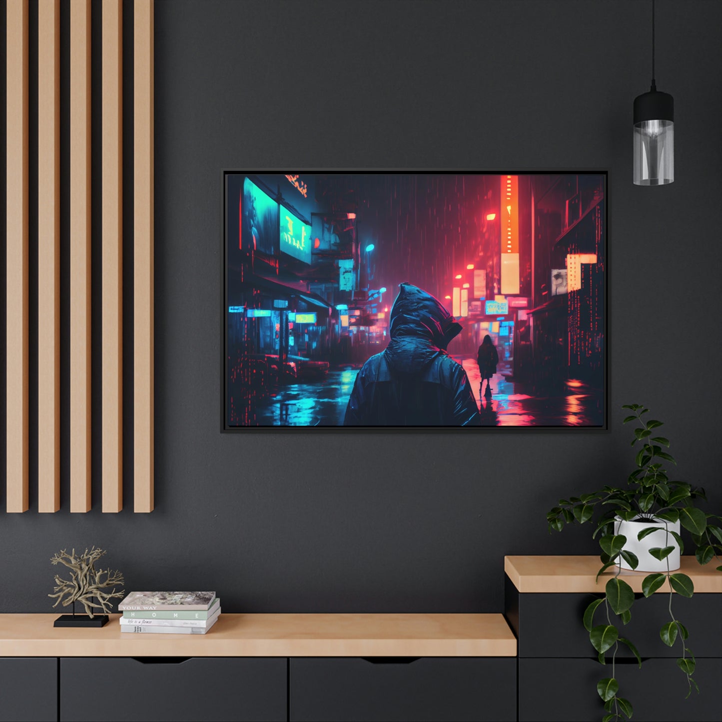 Cyberpunk City Nightlife