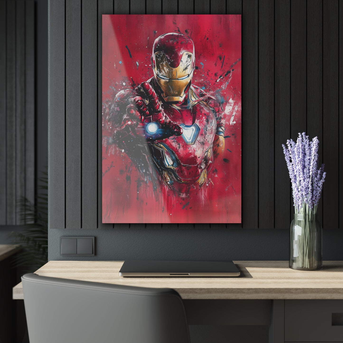 Marvel Iron Man Splash Art