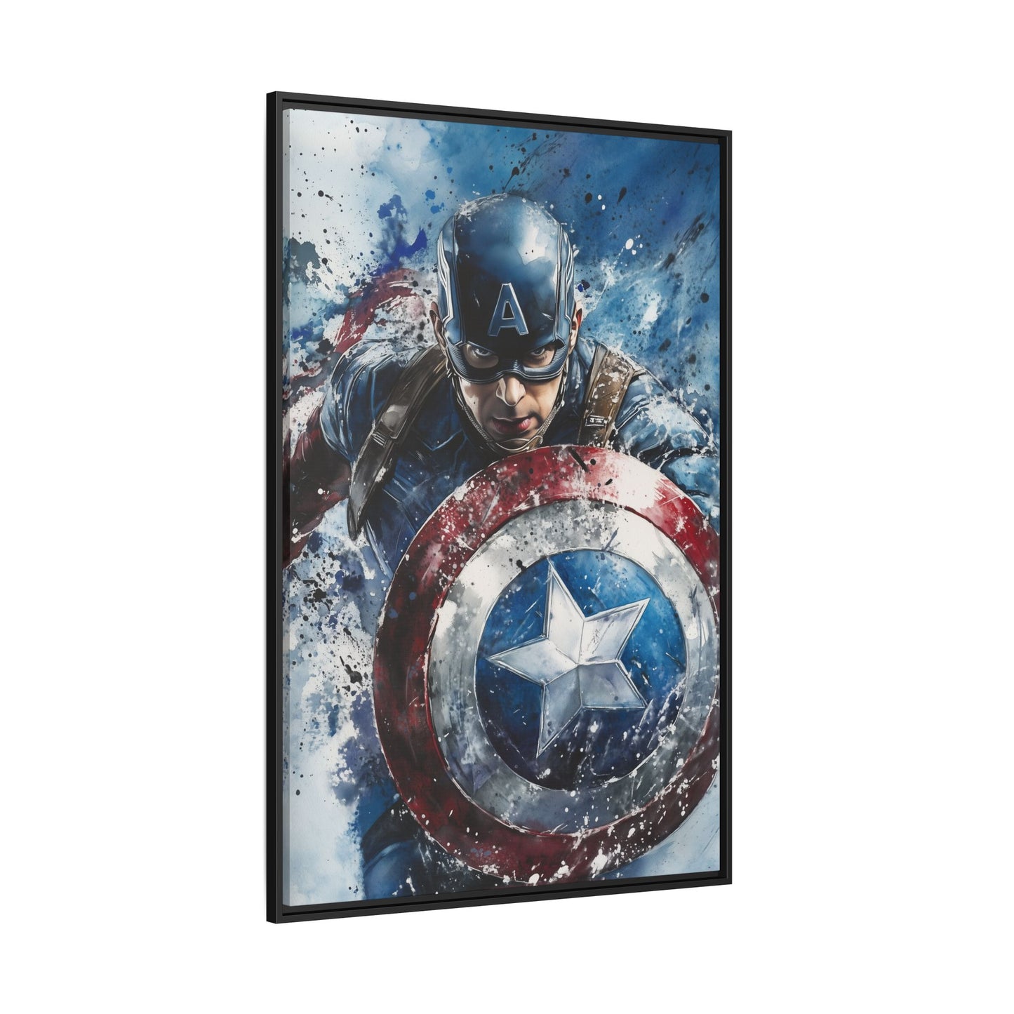 Marvel Captain America Splash Art