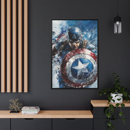 Marvel Captain America Splash Art