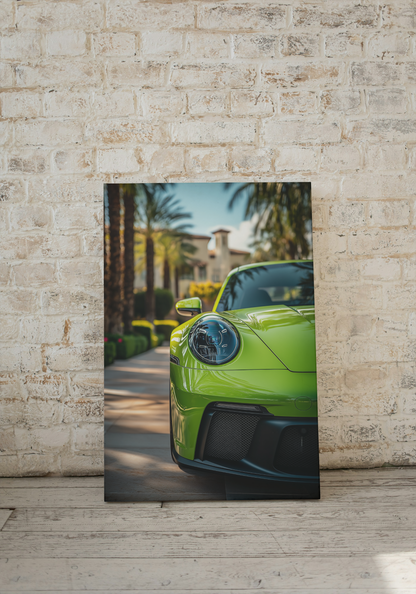 Porsche 911 Lime Green