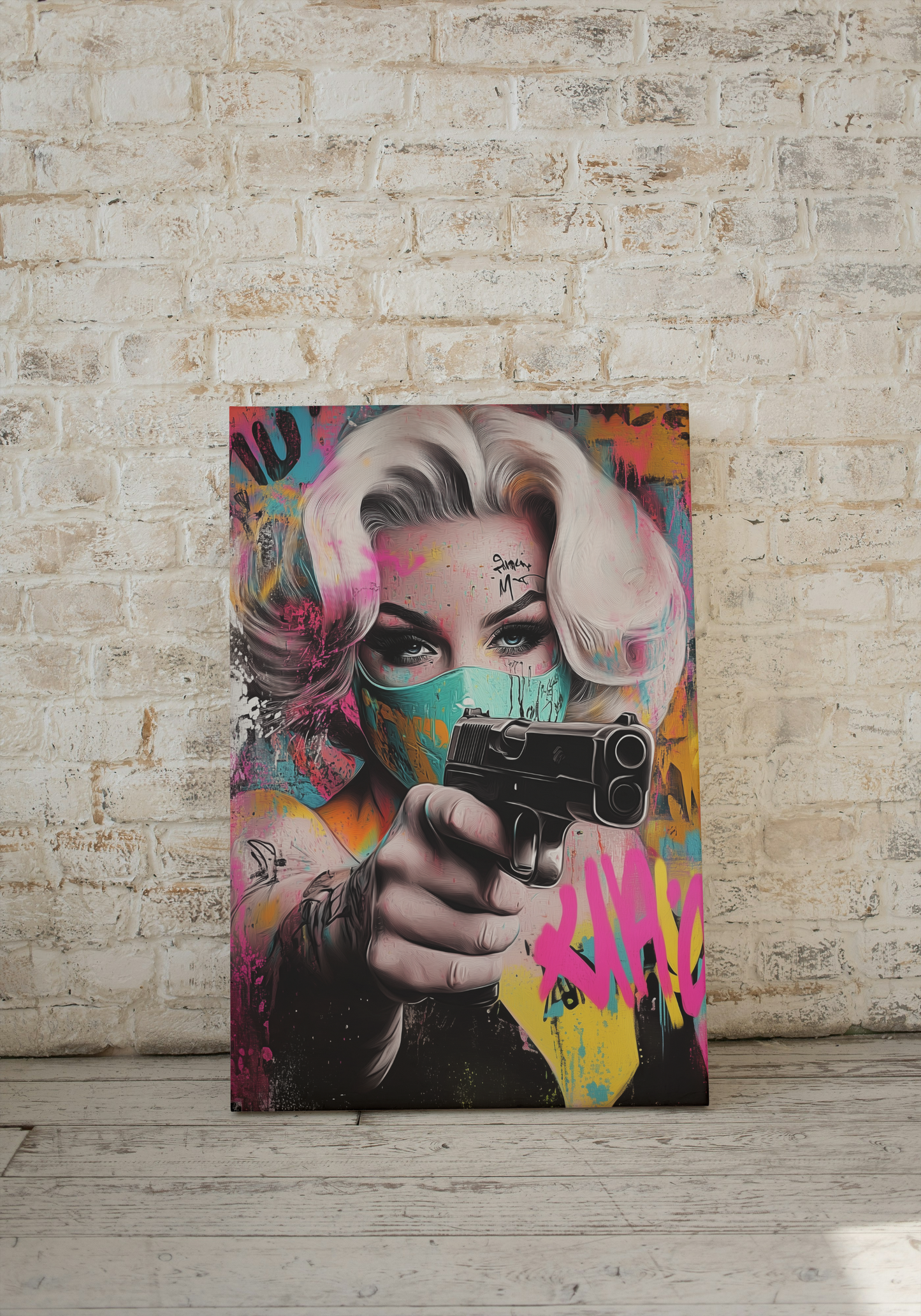 Marilyn Pop Art Gun