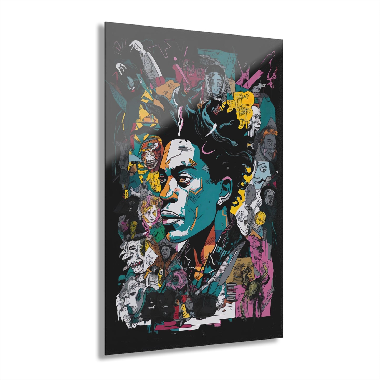 Abstract Graffiti Portrait