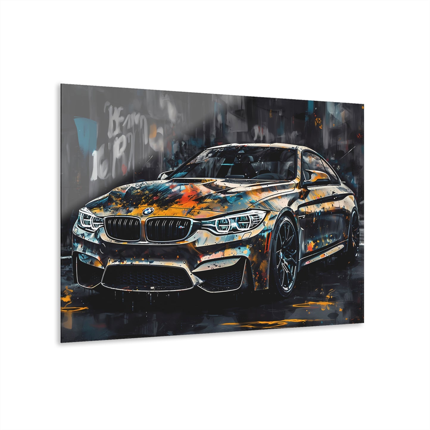 BMW M4 Graffiti Sketch