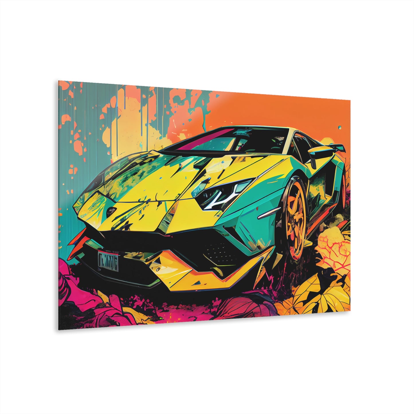 Lamborghini Aventador Color Sketch