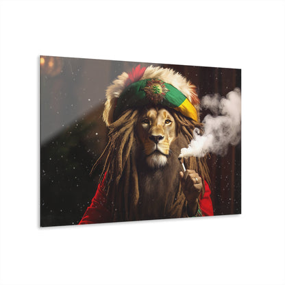 Smoking Lion