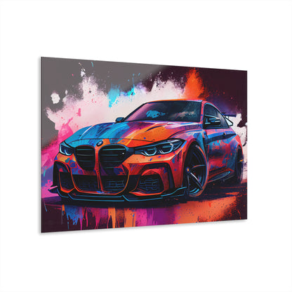 BMW M4 2022 Red Sketch