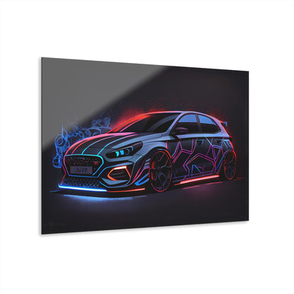 Hyundai I30 N Neon Sketch