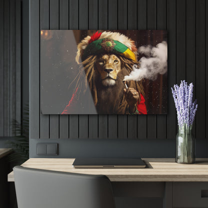 Smoking Lion