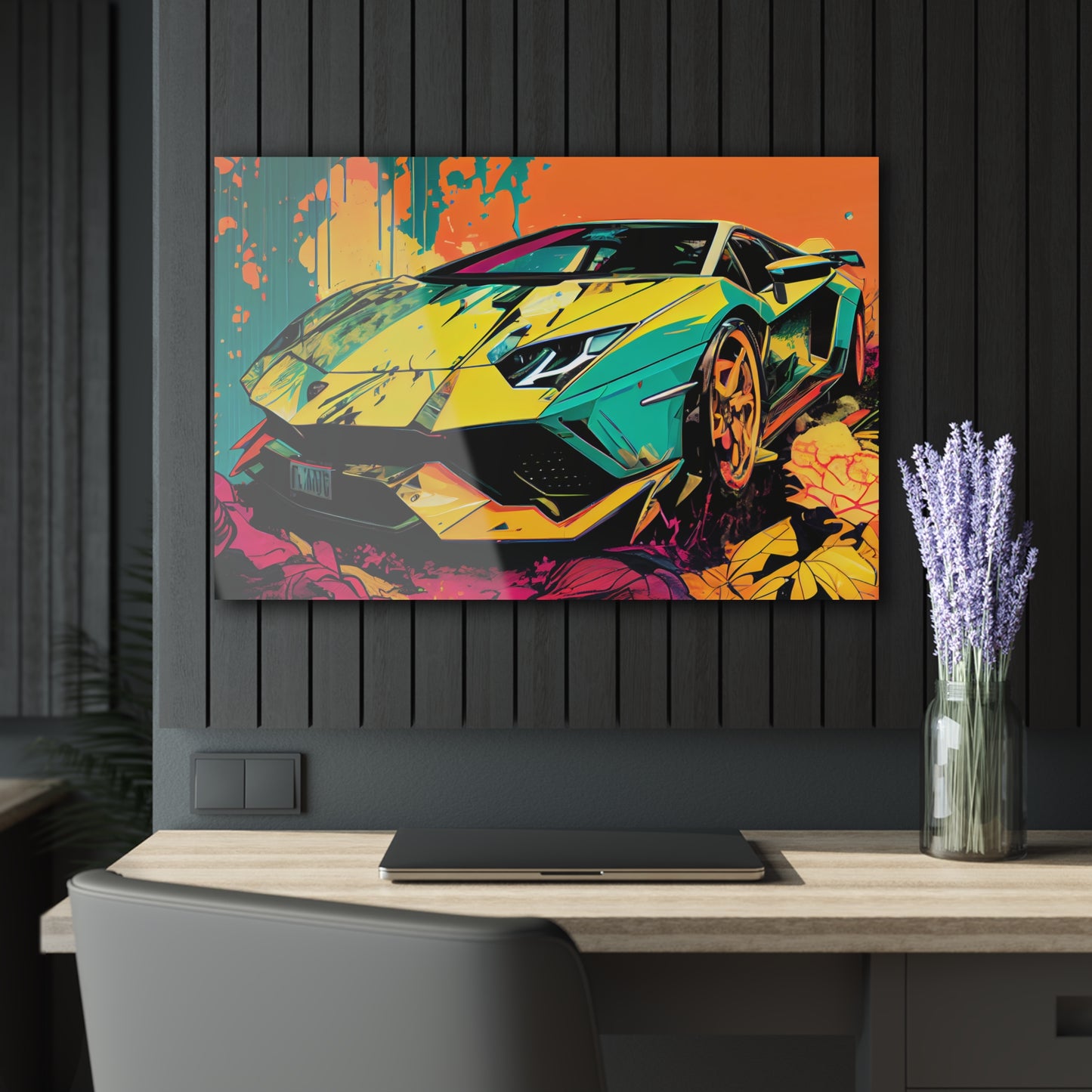 Lamborghini Aventador Color Sketch