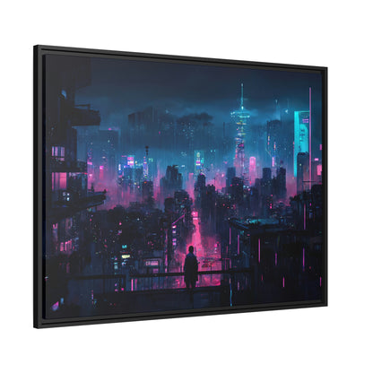 Cyberpunk City Skyline