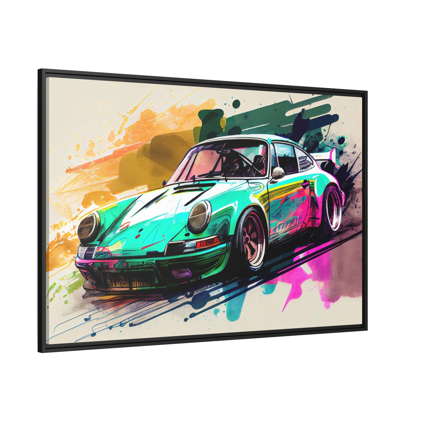 Retro Porsche Sketch