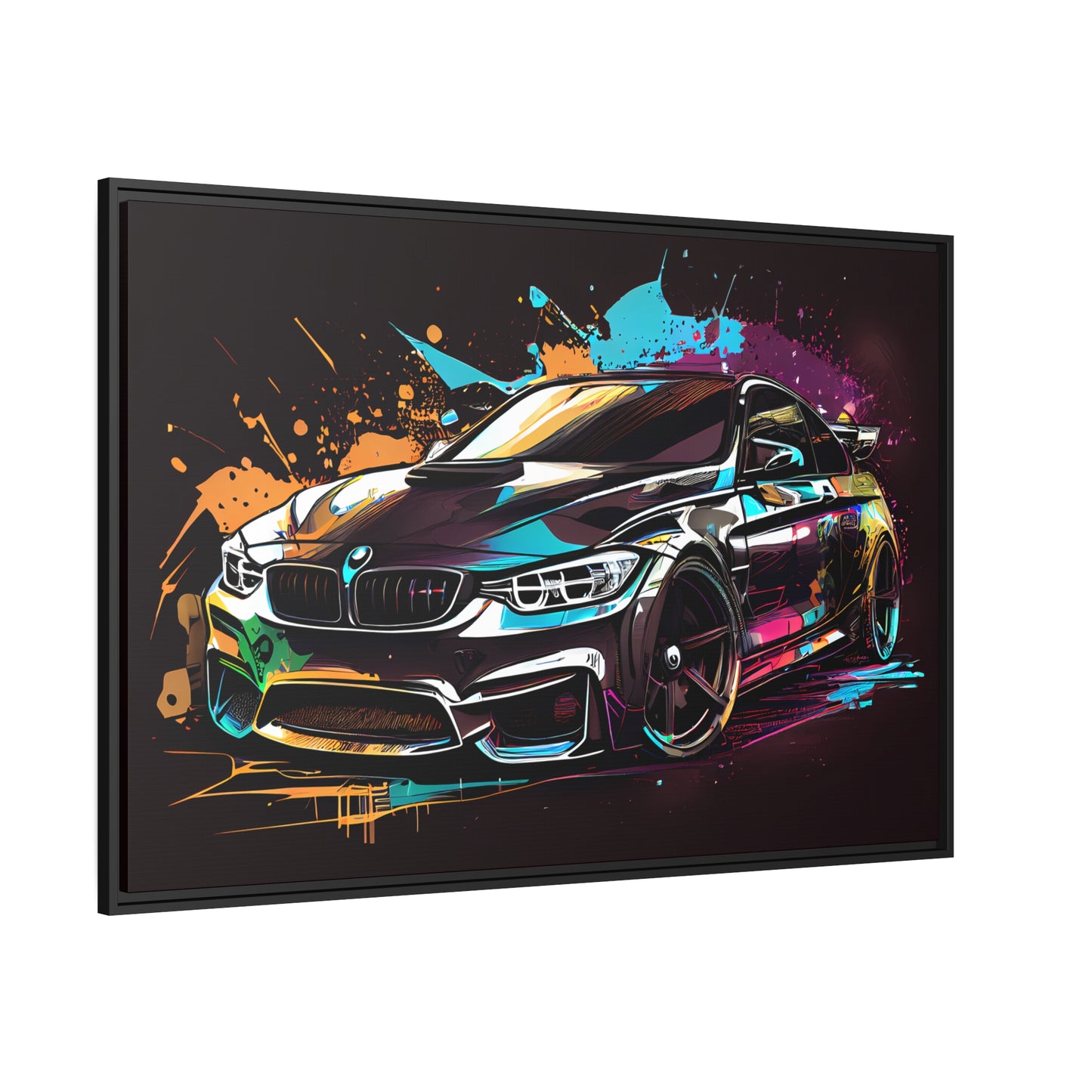 BMW M4 Black Sketch