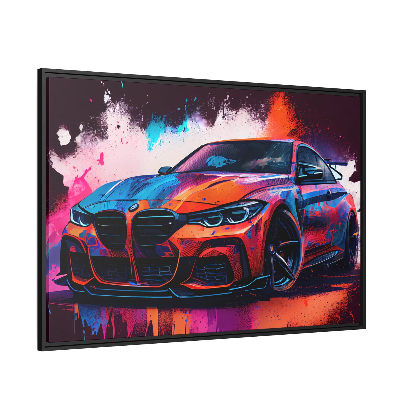 BMW M4 2022 Red Sketch