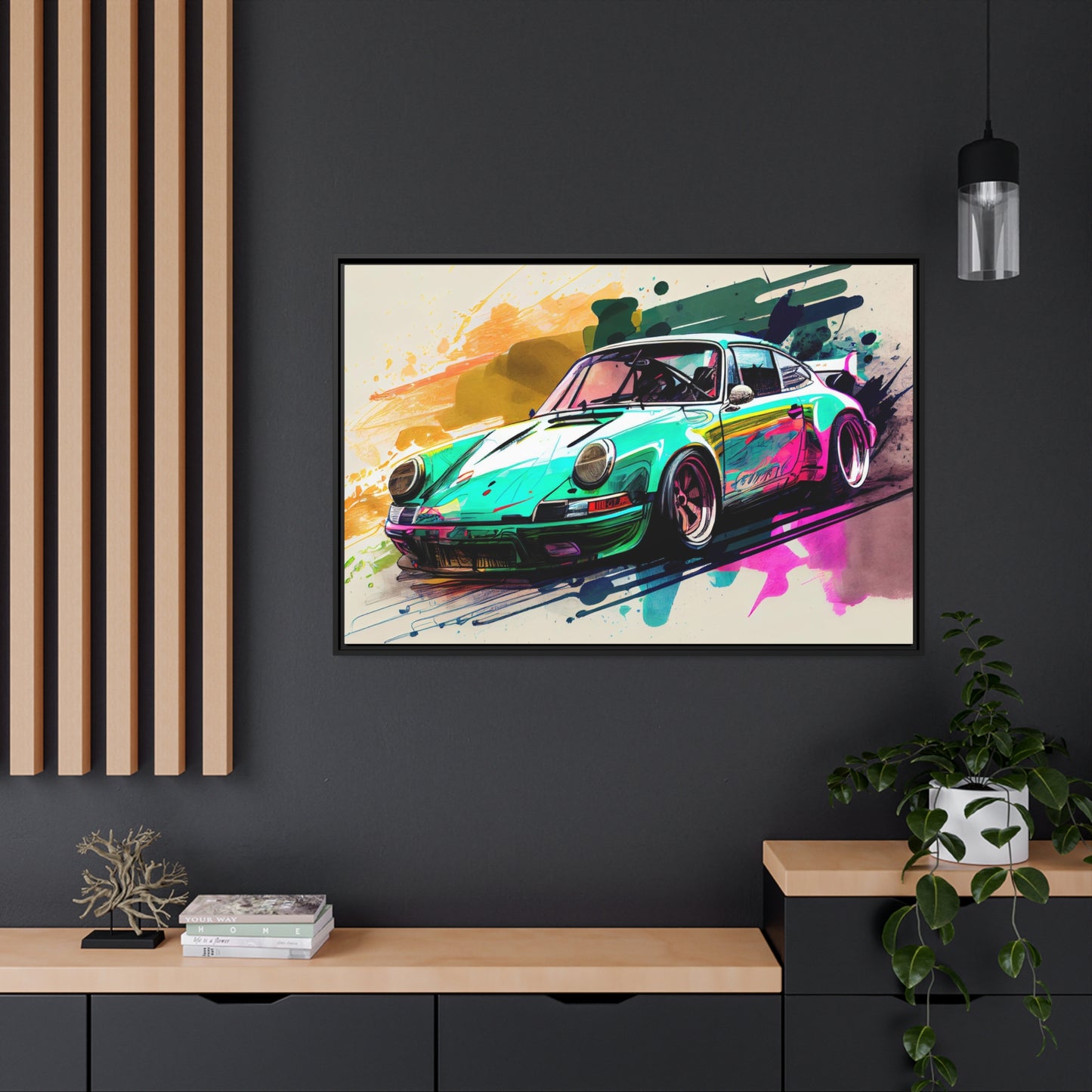 Retro Porsche Sketch