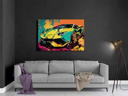 Lamborghini Aventador Color Sketch