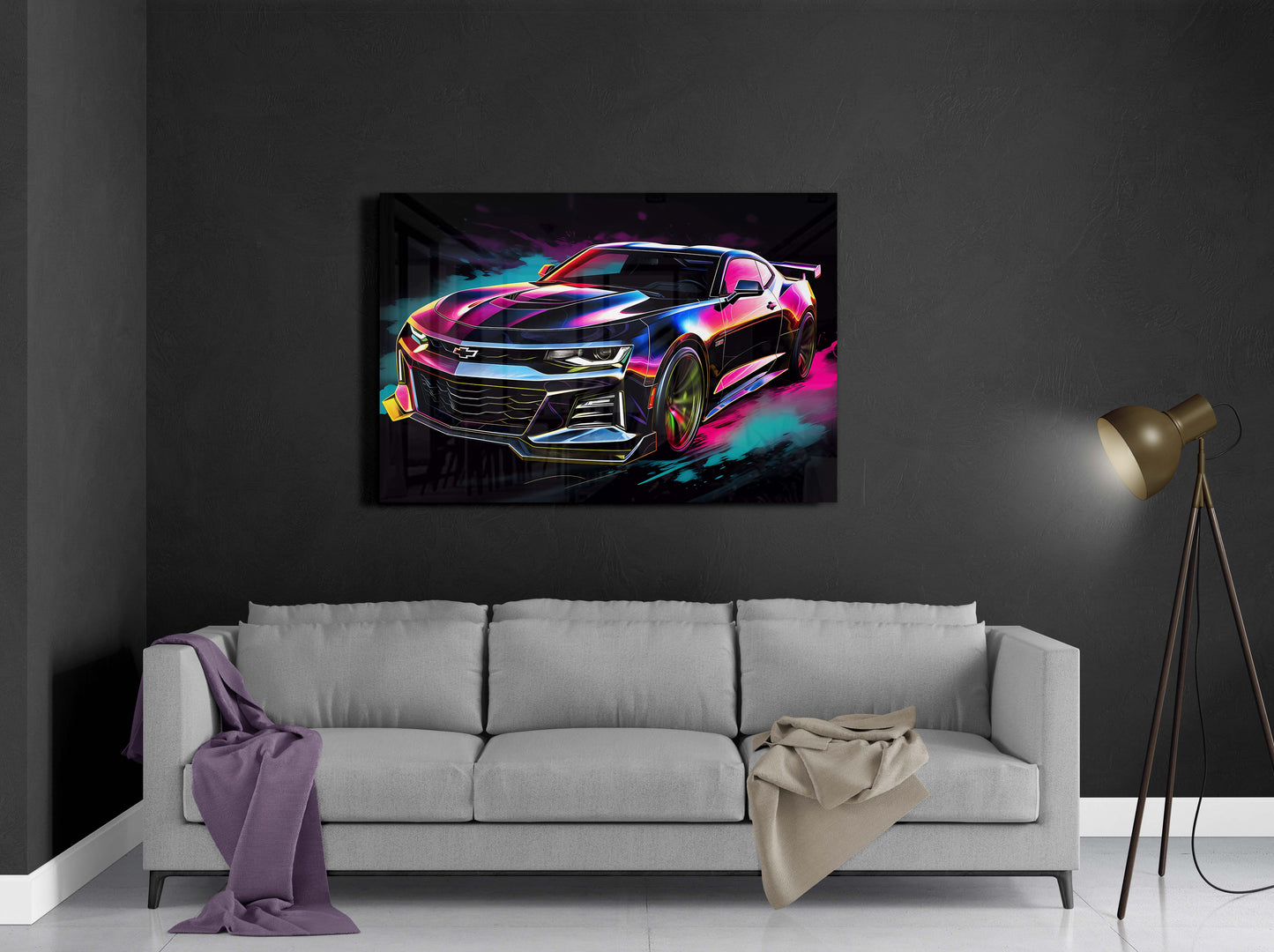 Camaro Neon Sketch