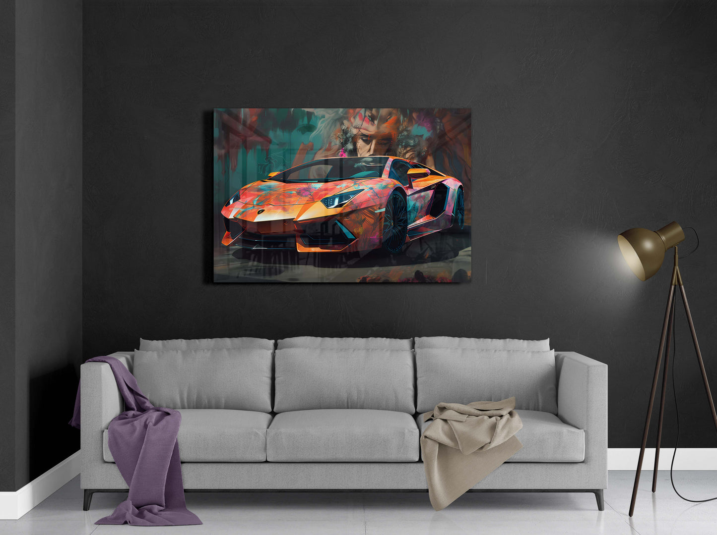 Graffiti Lamborghini