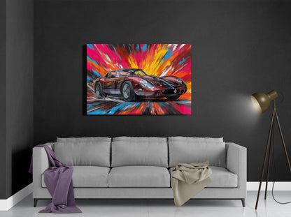 Colorful Ferrari 250 GTO
