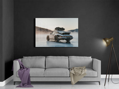 Porsche Frozen Lake