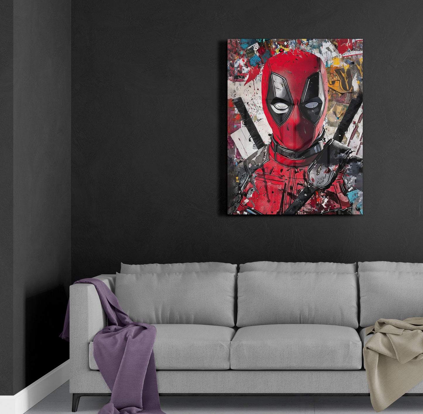 Deadpool Portrait Pop Art