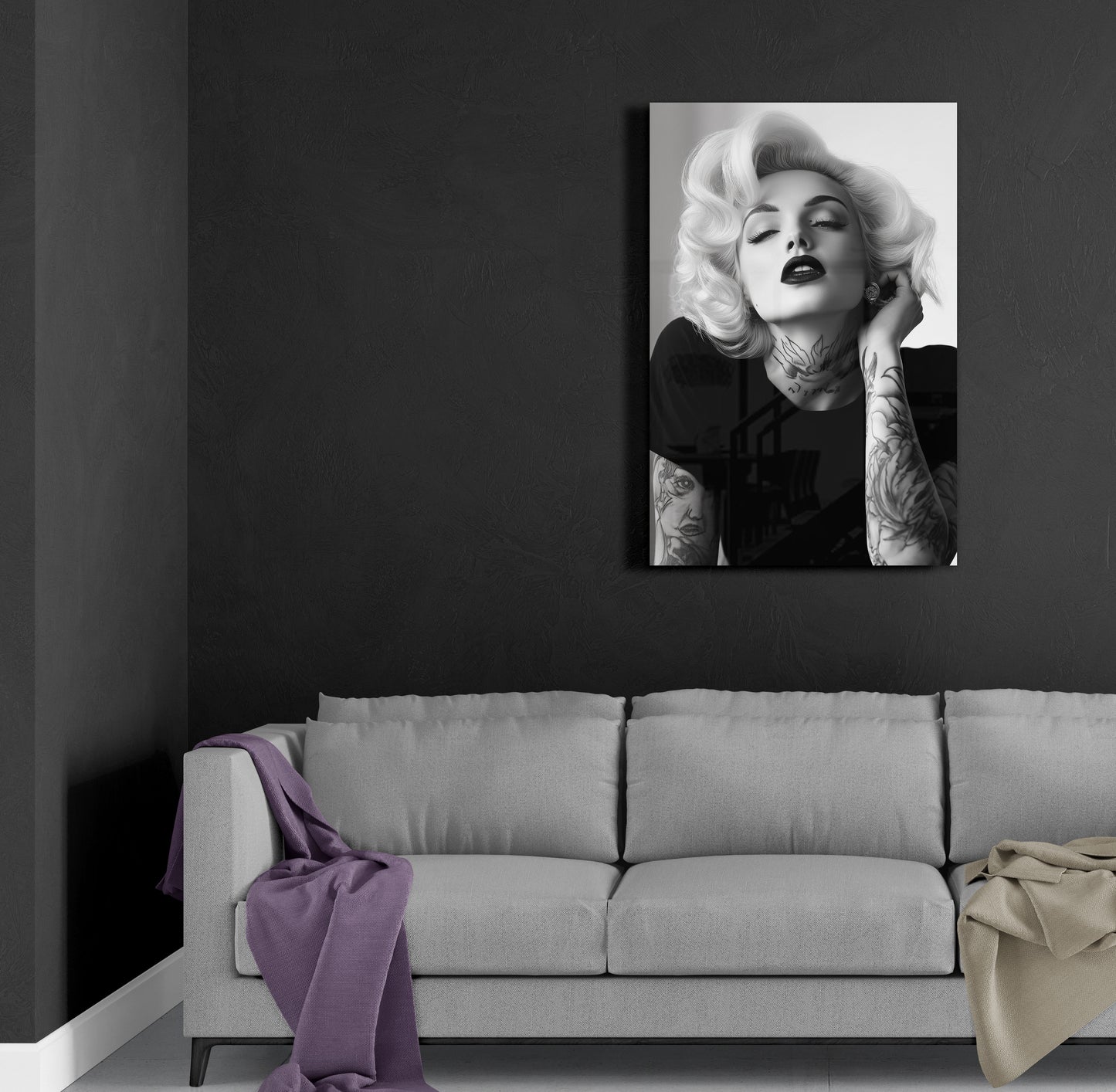 Marilyn Monroe With Tattoos