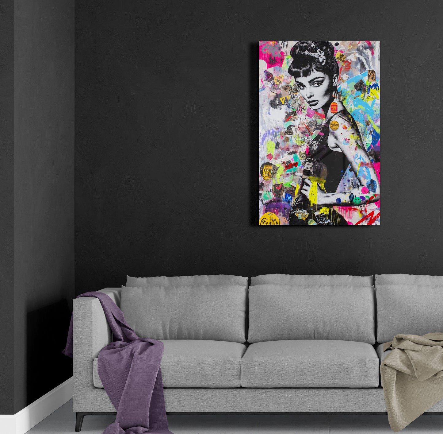 Audrey Hepburn Graffiti