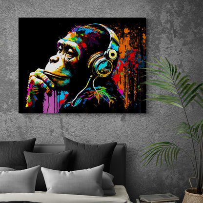 Pop Art Monkey