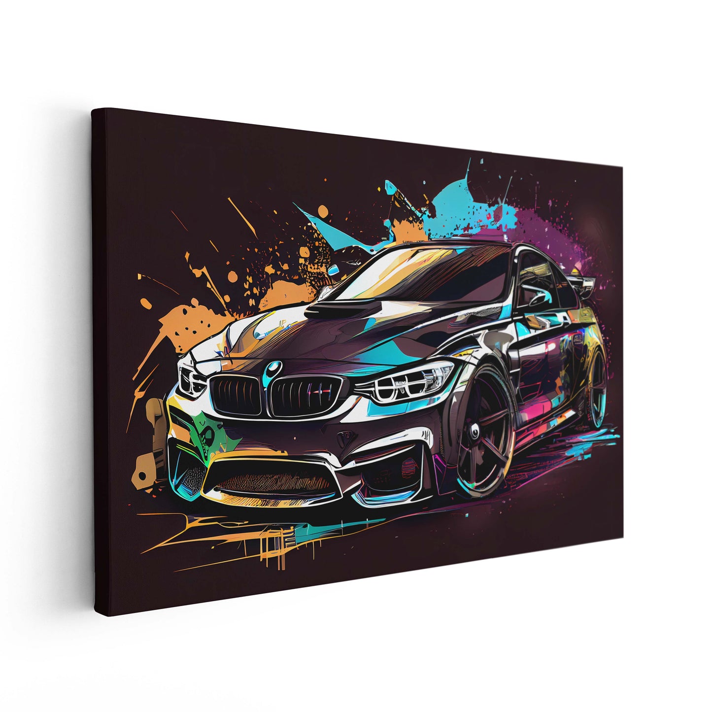 BMW M4 Black Sketch