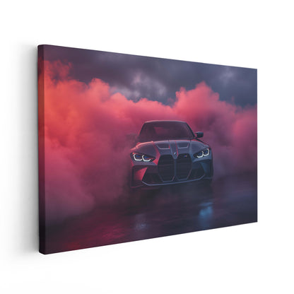 BMW M4 Smoke Screen