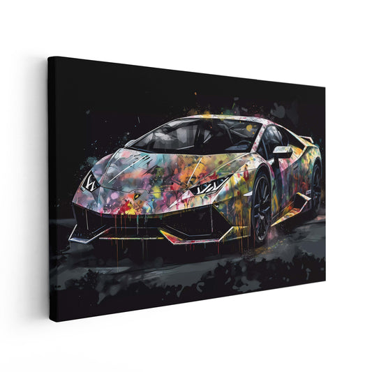 Lamborghini Huracan Graffiti Sketch