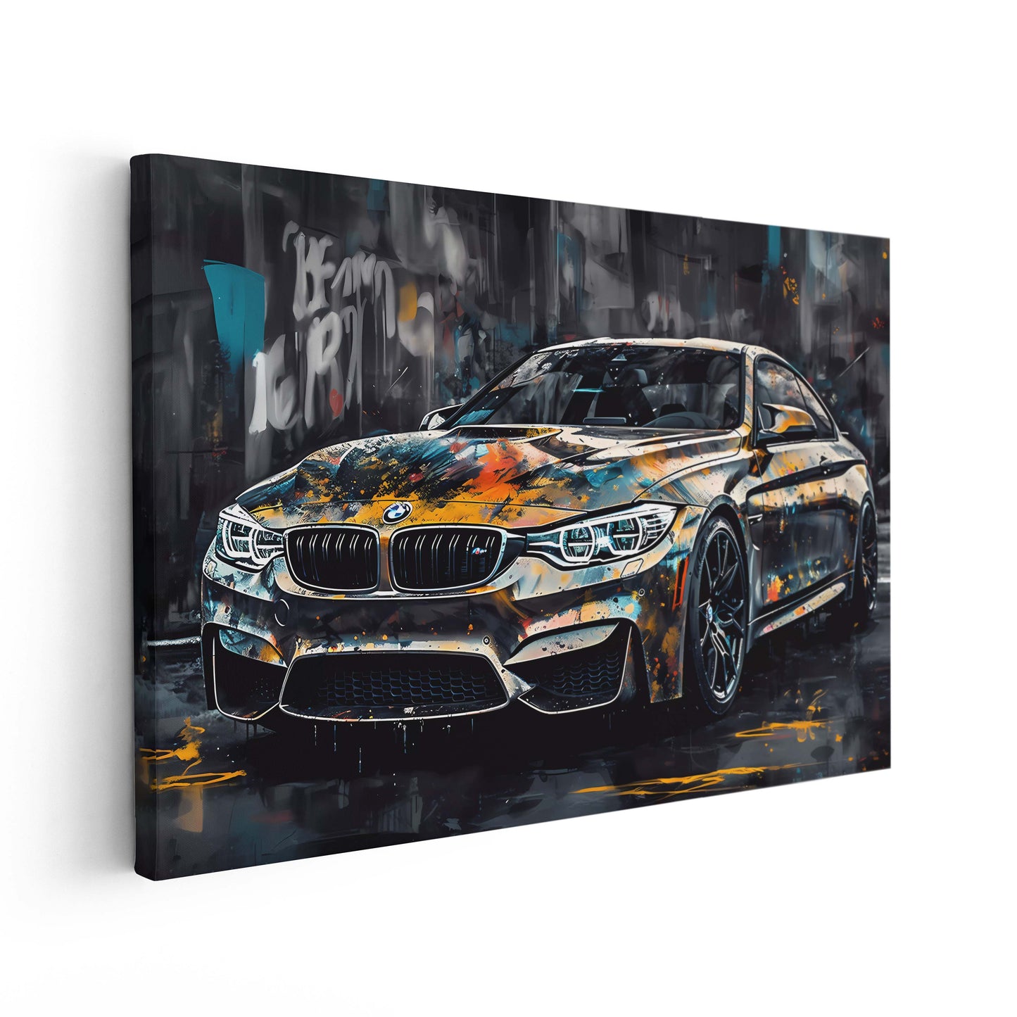 BMW M4 Graffiti Sketch