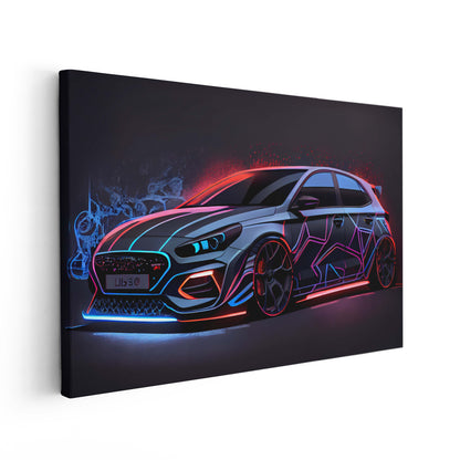 Hyundai I30 N Neon Sketch