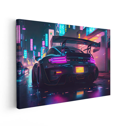 Porsche 911 Cyberpunk Style