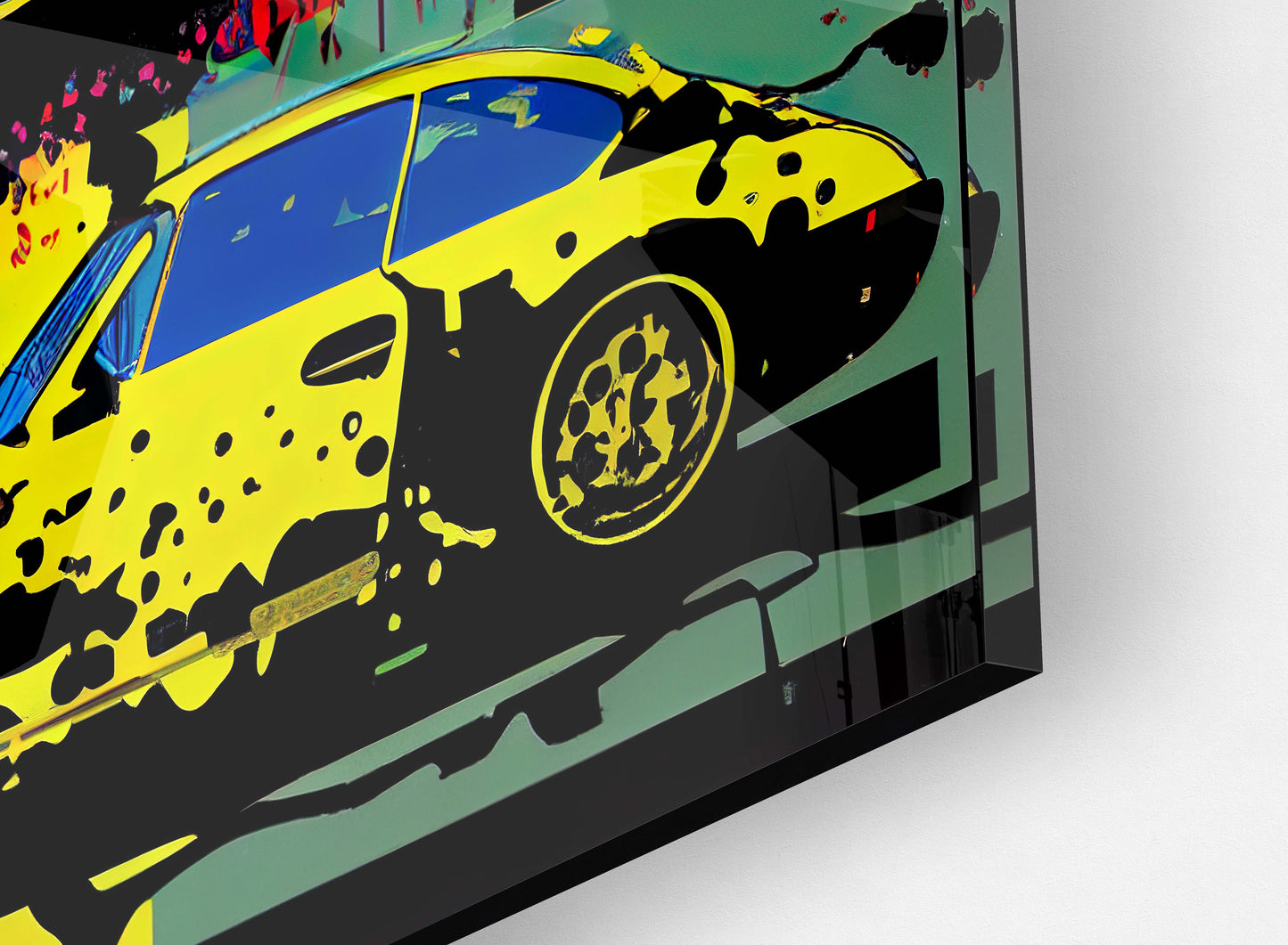 Porsche Triplet Pop Art