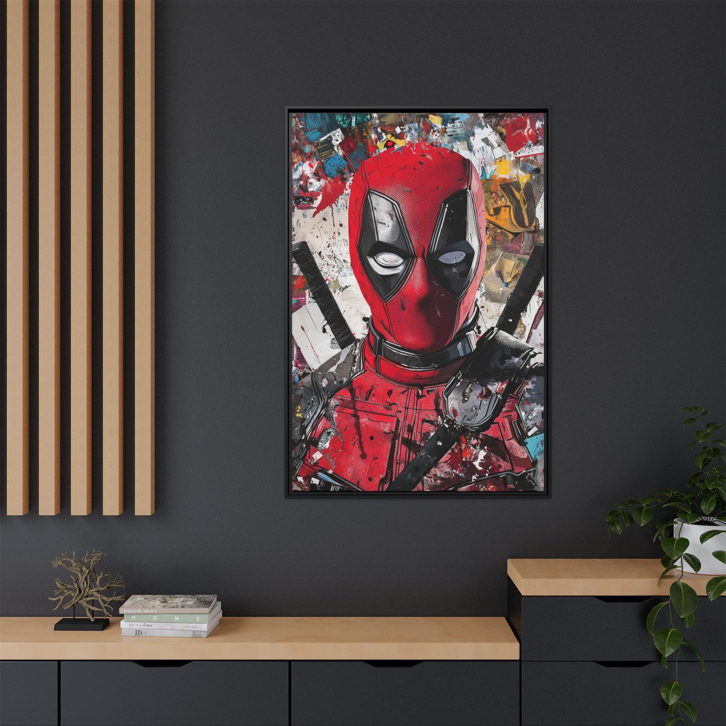 Deadpool Portrait Pop Art