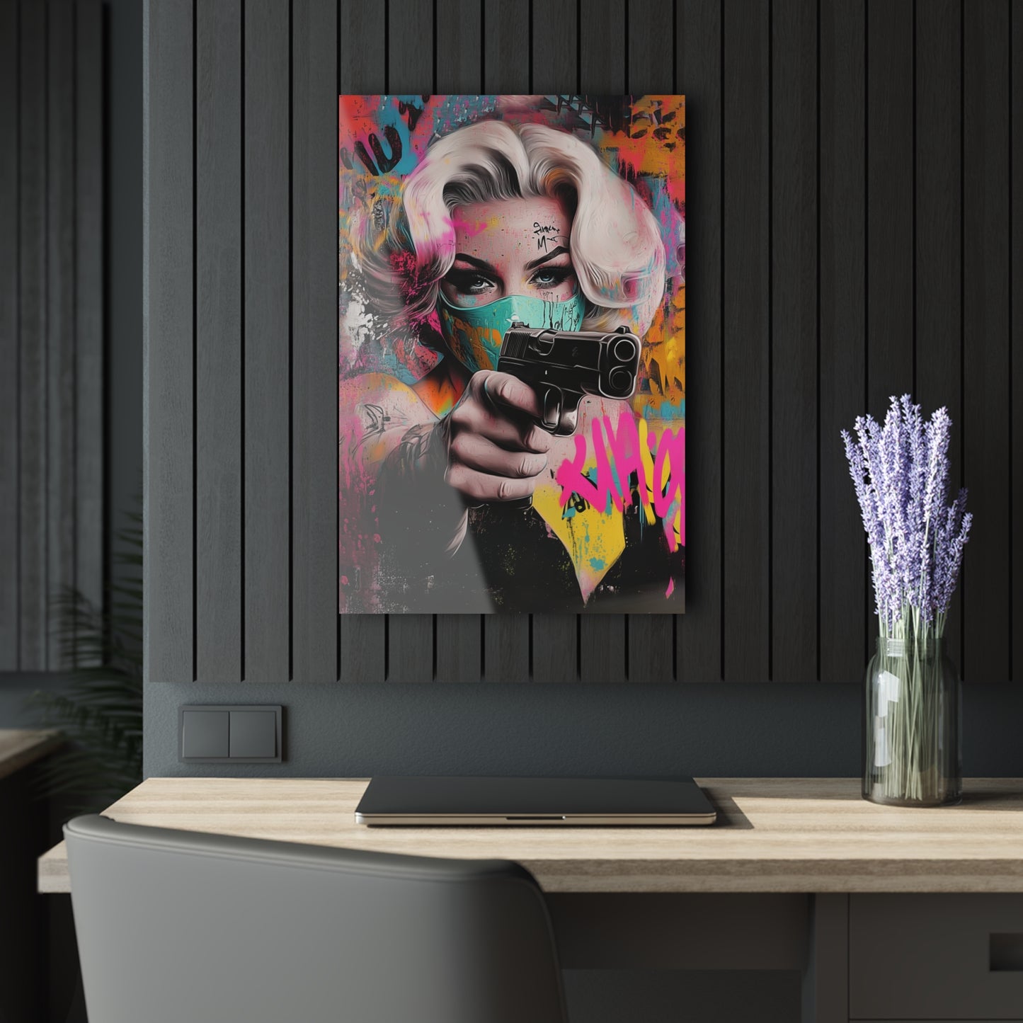 Marilyn Pop Art Gun